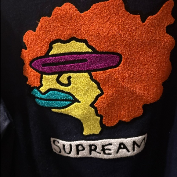 Supreme X Gonz Navy Blue Jacket - Picture 4 of 5